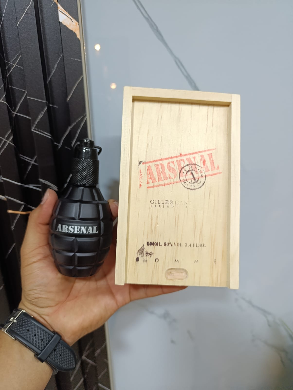 Arsenal Black Gilles Cantuel (Negra)