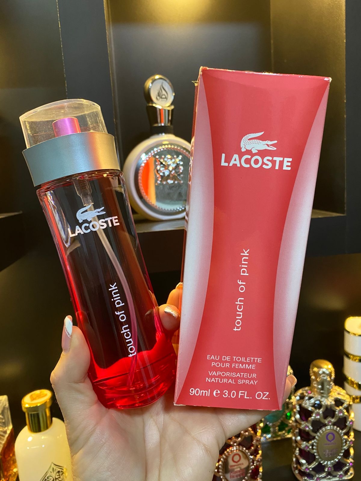 lacoste touch of pink