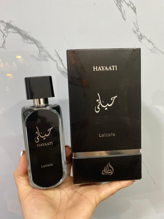 Lattafa Perfumes Hayaati Black en Caja Eco