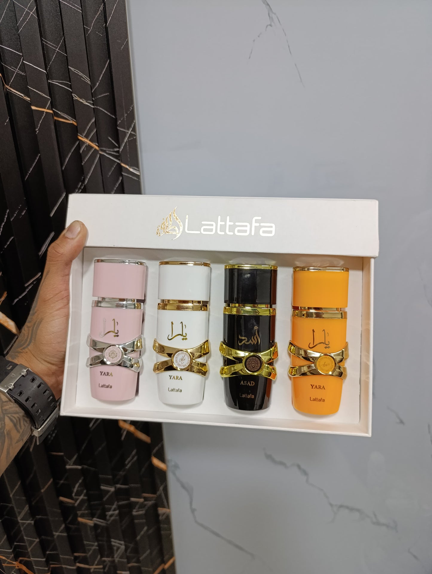 Estuche de lujo Lattafa x 4